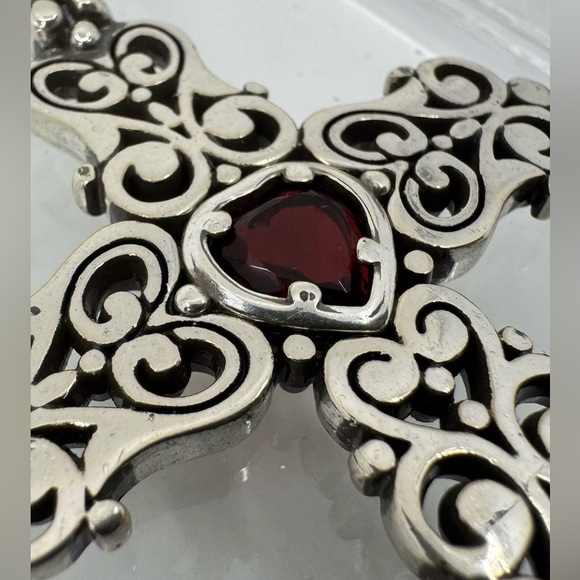 Brighton Retired “Endless Love” Cross Necklace - Picture 4 of 5